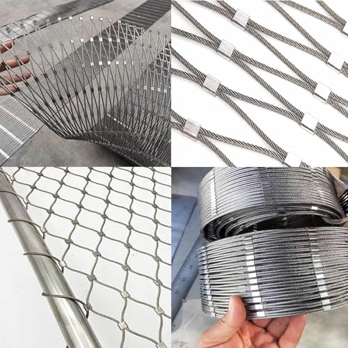 Filet flexible et robuste en acier inoxydable pour protection durable