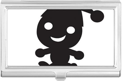 Hat Happy Fear Halloween Business Card Holder Case Pocket Box Wallet