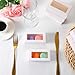 IMengjbang 100PCS White Macaron Gift Boxes for 2, Small Treat Boxes 4.17 x 2.16 x 1.37 Inches Chocolate Covered Ores Box Macaron Packaging for Wedding Party
