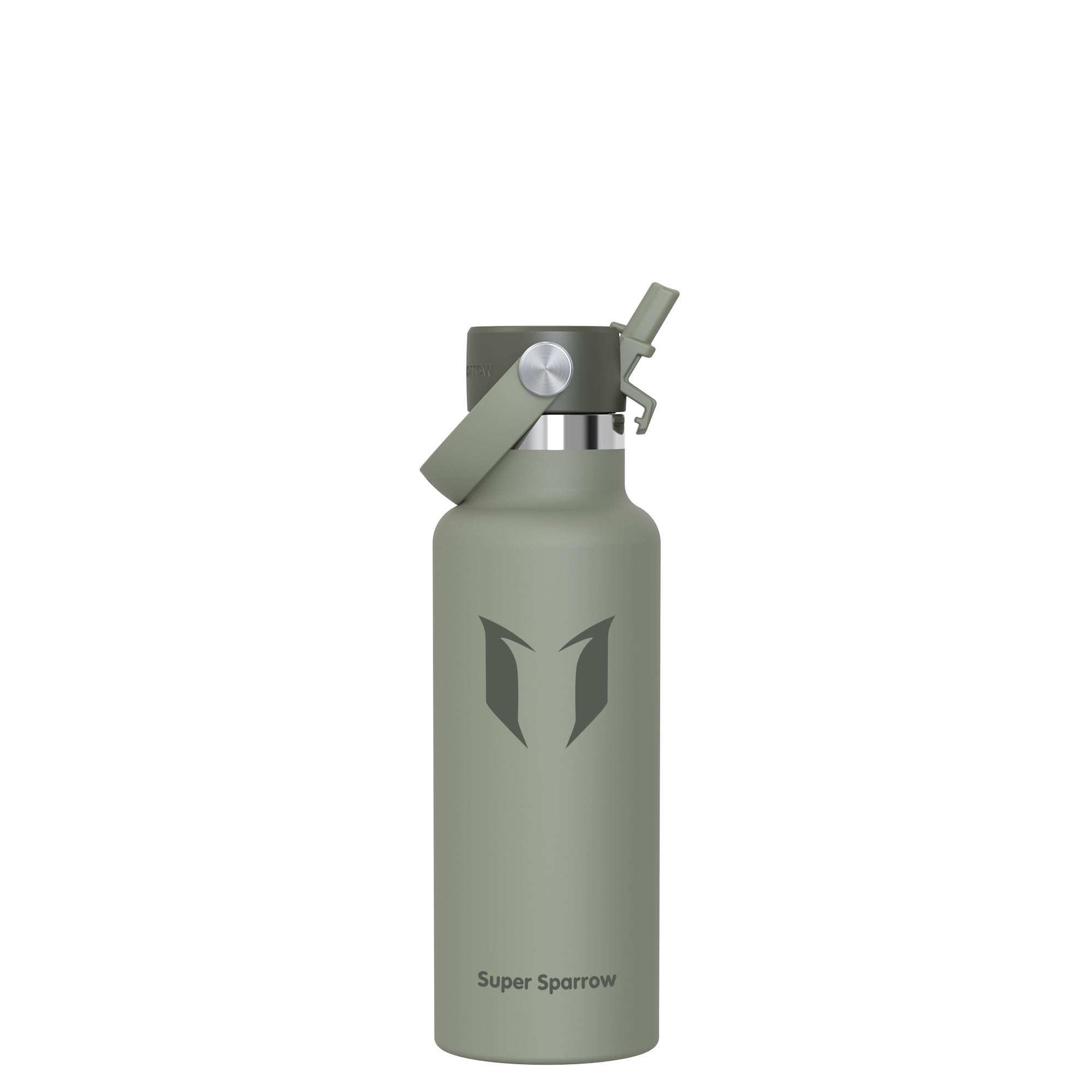 Super Sparrow Borraccia Termica, Acciaio Inox Bottiglia Termica - 350ml, 500ml, 750ml, 1L - Senza BPA Borracce, Borraccia Bambini per Scuola, Sport, Campeggio, Yoga, Palestra, Ciclismo