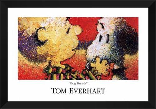 Tom Everhart Framed Art Print 40x28 "Dog Breath"