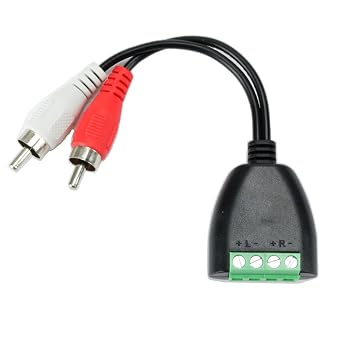 Morel MPS-HL Speaker to RCA Adapter Cable
