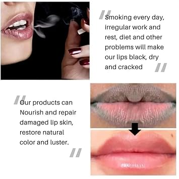 Lip Lightening Lip Balm for Dark Lips Lip Softening & Hydration,Help Fade Dark Lip Discoloration, Moisturizing Lip Balm for Smokers,Reduces Discoloration & Fine Lines,for Men And Women