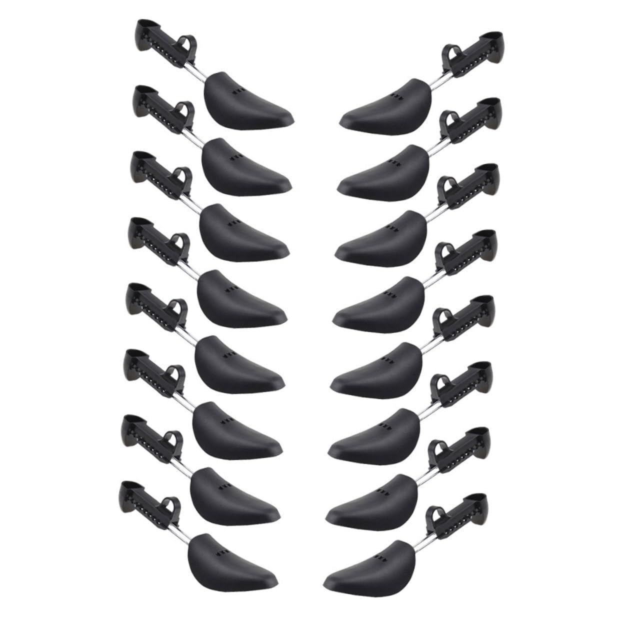 OUNONA Hormas para Zapatos Ajustables de Plástico Resistente para Hombre Soporte para Forma y Evitar Arrugas Zapatillas y Calzado Deportivo