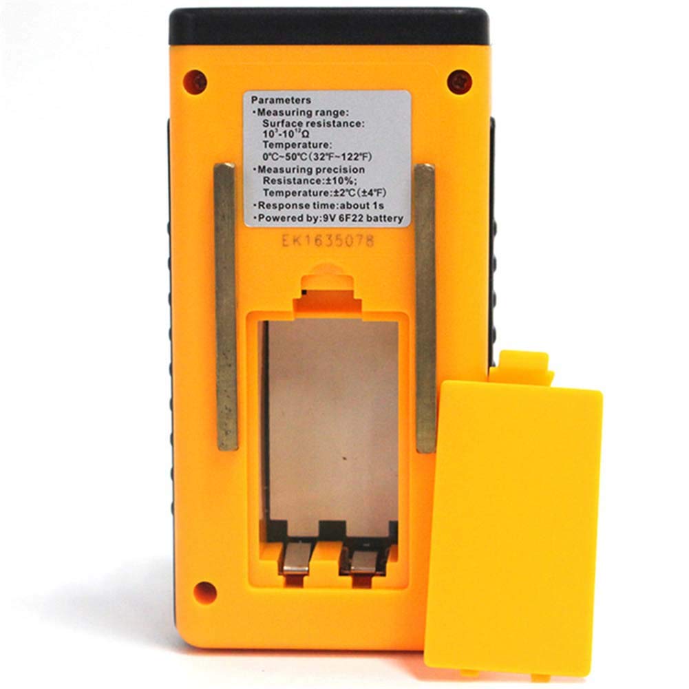 Messgerät für Oberflächenwiderstand, LCD Handgerät, Messgerät, statisches Detektor, hochpräzise, digitale elektrostatische Analyse