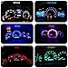 BOODLED 20pcs Super Bright 3020 SMD T5 Canbus Error Free Instrument Speedo Gauge Cluster 37 73 74 79 17 57 LED Lights bulb (Super White 6000k~6500K)