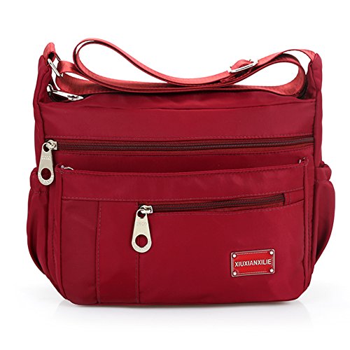 Simple Messenger Bag-B sac en nylon contre le mal d'épaule au quotidien