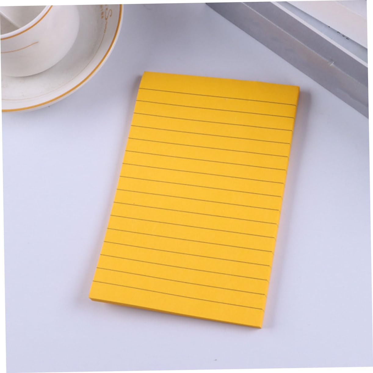 NUOBESTY 3 Ensembles Notes Autocollantes Horizontales Petites Notes Notes Onglets Collants Papeterie Pastel Stylo Notes Claires Pastilles Adhésives Multi-usages Papier 8 Pièces X 3