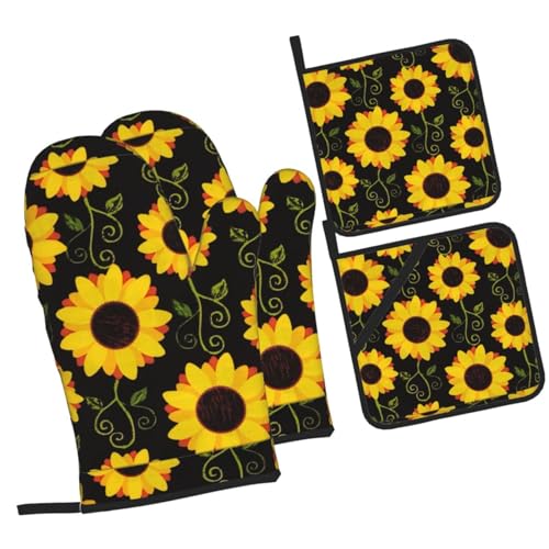 Set de cuisson isolé 4 pièces motif tournesol haute performance - 3