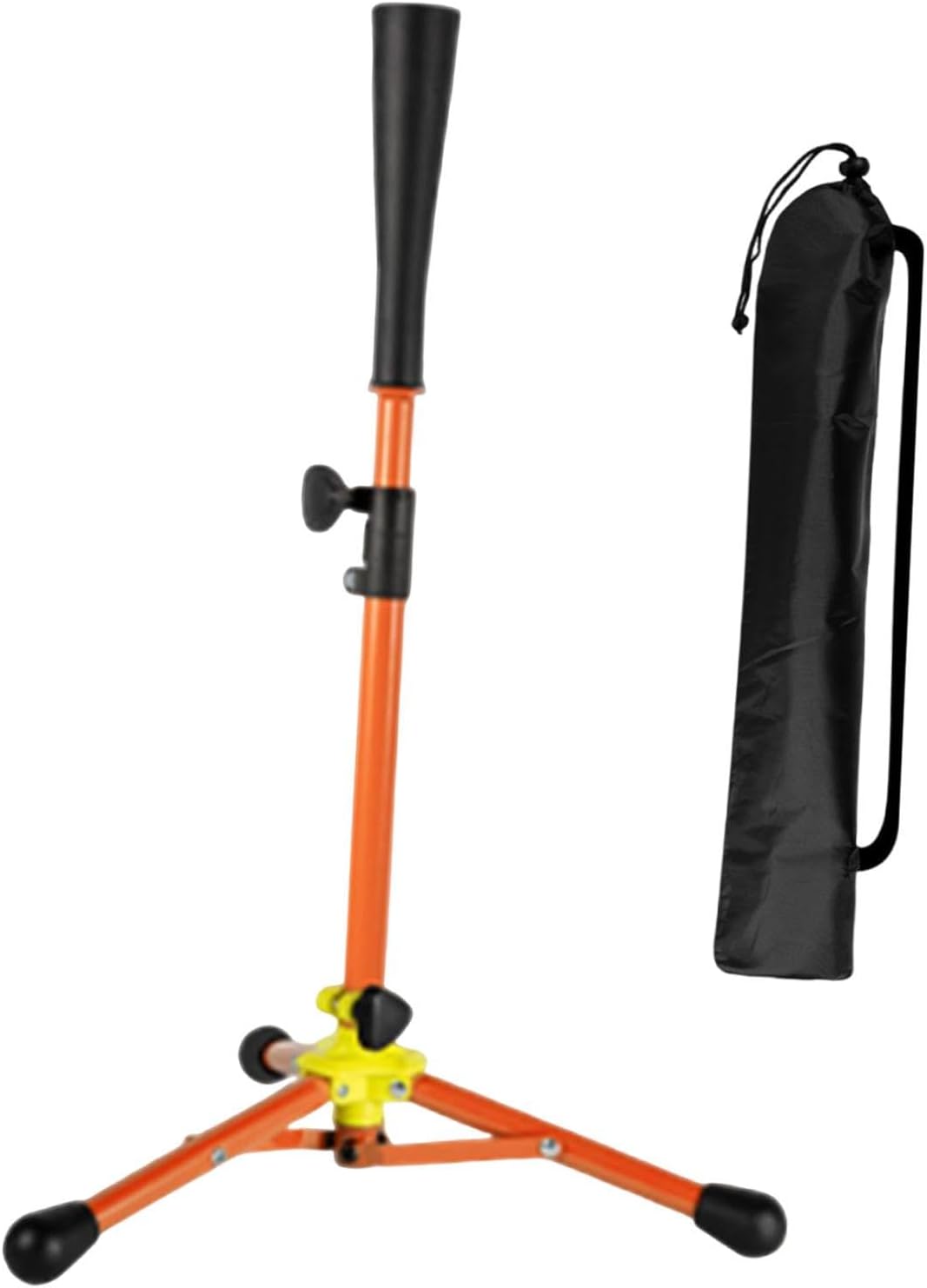Baseball Batting Tee Adjustable Height Tripod Stand Batting Practice Trainer for Softball and Baseball, Men and Women