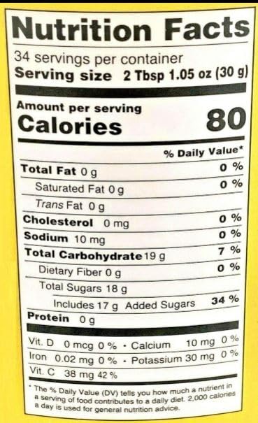 Miniatura 2 de Haioreum - Té de cítricos con miel Refresh Delight grande de un frasco de vidrio 2.2 LBS2.2 lbs