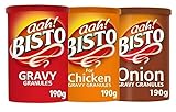 Set Bisto Granules Gravi, Chicken & Onion - Pack de 3