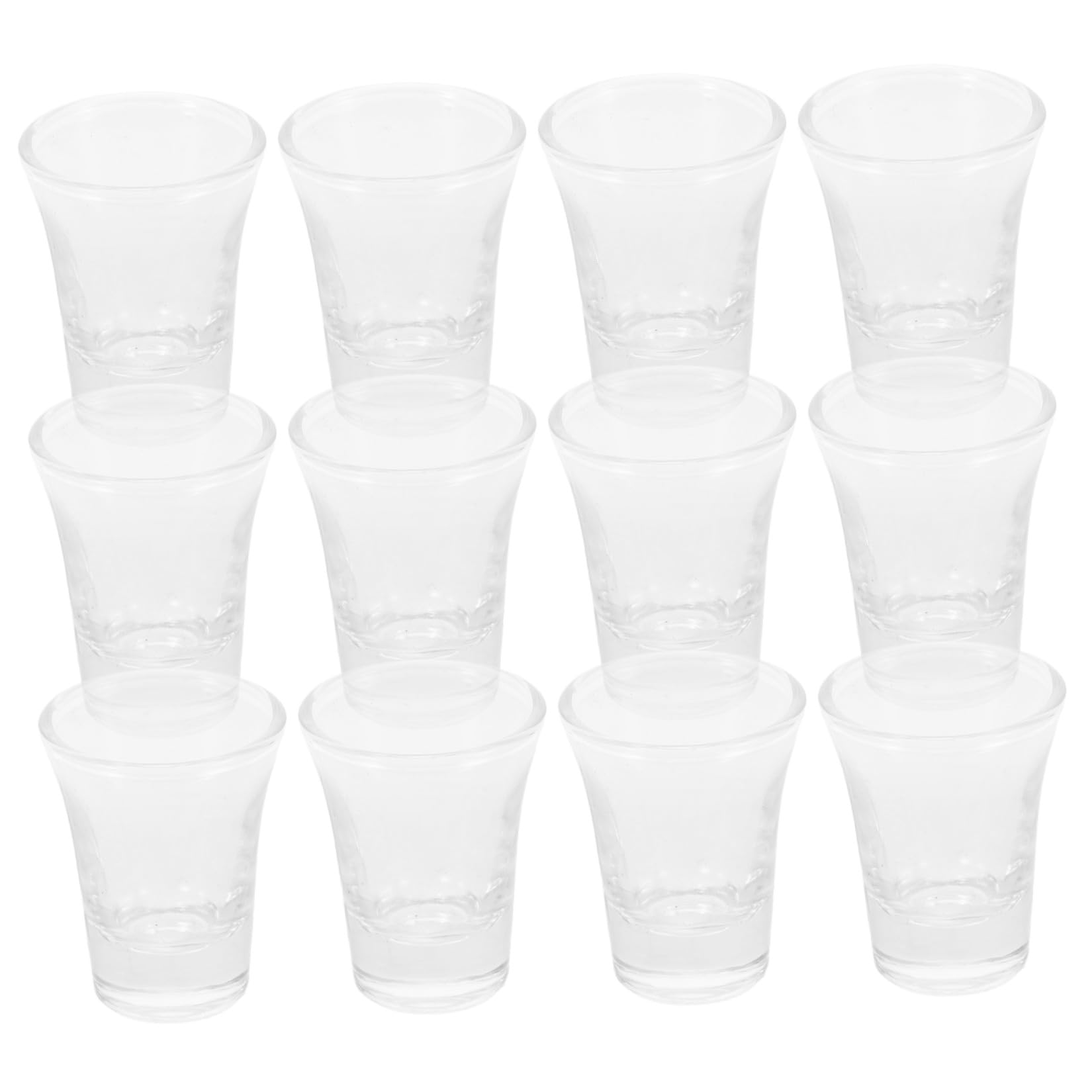 Verres à Shot de Saké 15 Ml en Verre Robuste Transparent, Mini-calices de Communion pour Cérémonies Religieuses à Domicile, Ensemble 24 Pièces Portables pour Dégustation et Usage