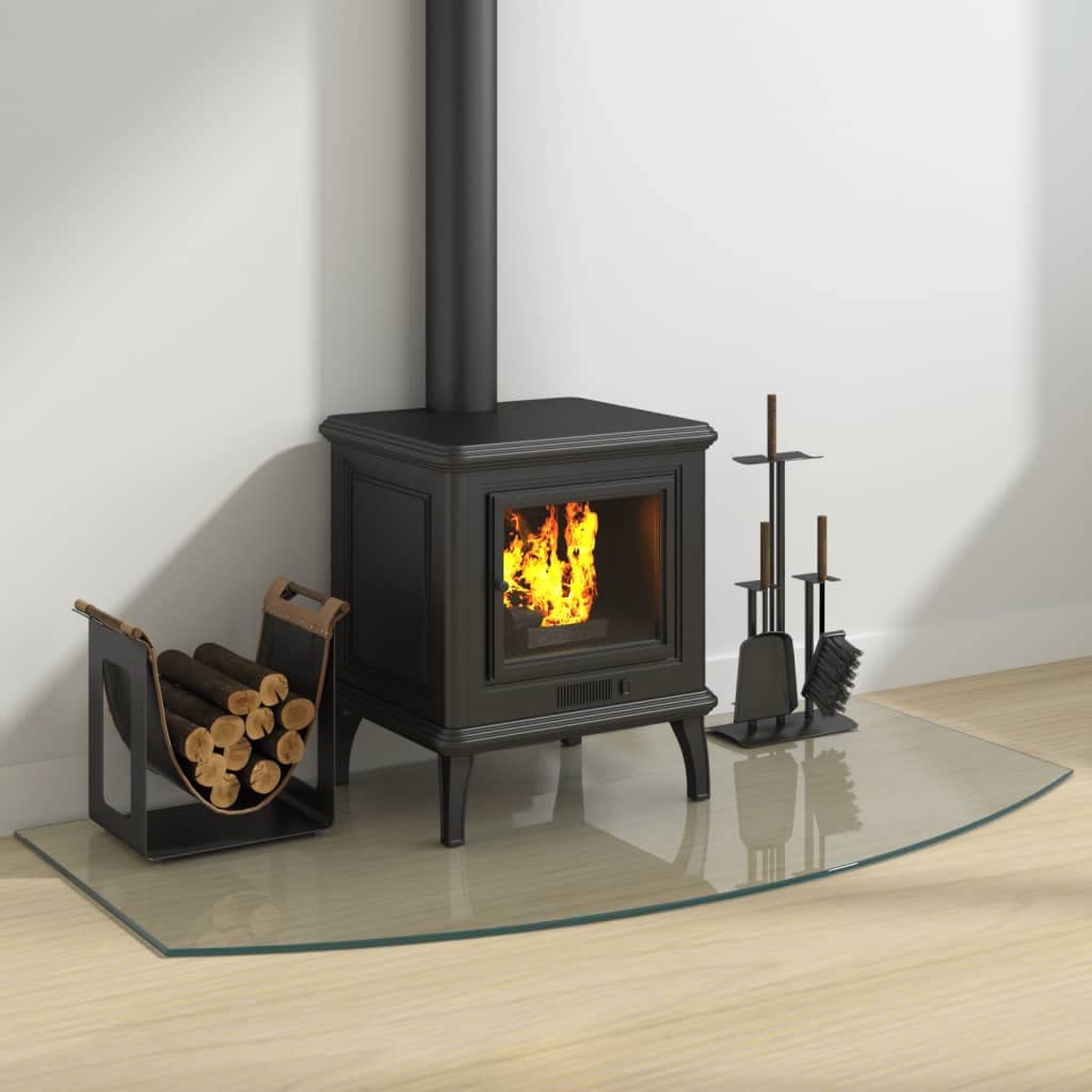 INLIFE Chimenea de vidrio 120 x 60 cm, 13.64 kg, 324156