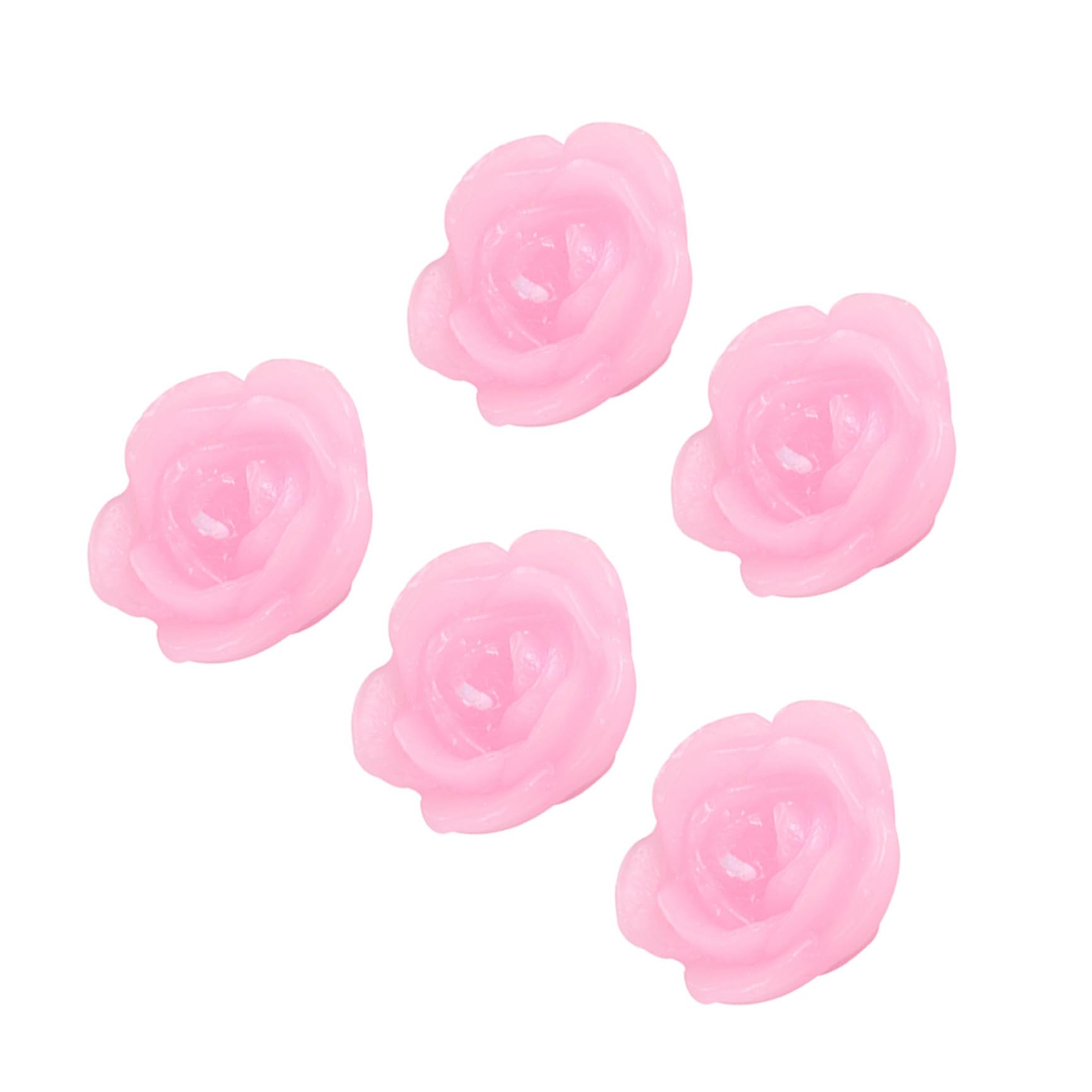 KOMBIUDA 15piezas Velas Flotantes De Rosa Elegantes Velas Decorativas De Paraffina Para Bodas y Fiestas Para Centros De Mesa y Celebraciones