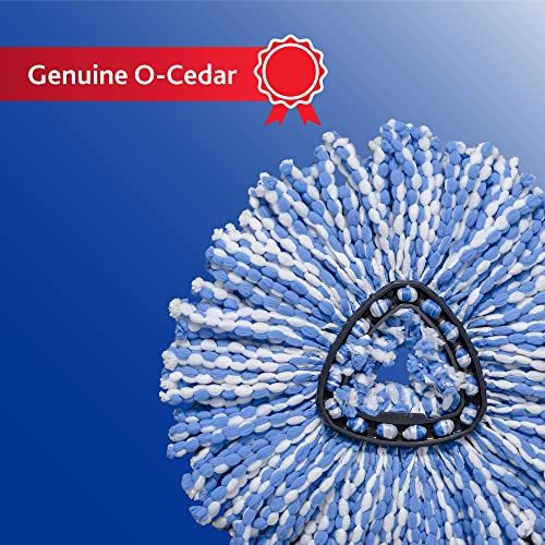 O-Cedar Easywring Rinseclean Spin Mop Microfiber Refill, 1-Pack, Blue #TOP3