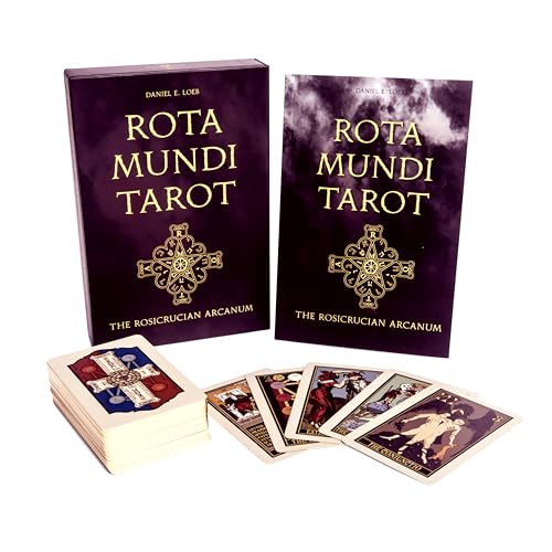Rota Mundi Tarot: The Rosicrucian Arcanum (Tarot Kit Box Set with 78 Cards and Guide Book)
