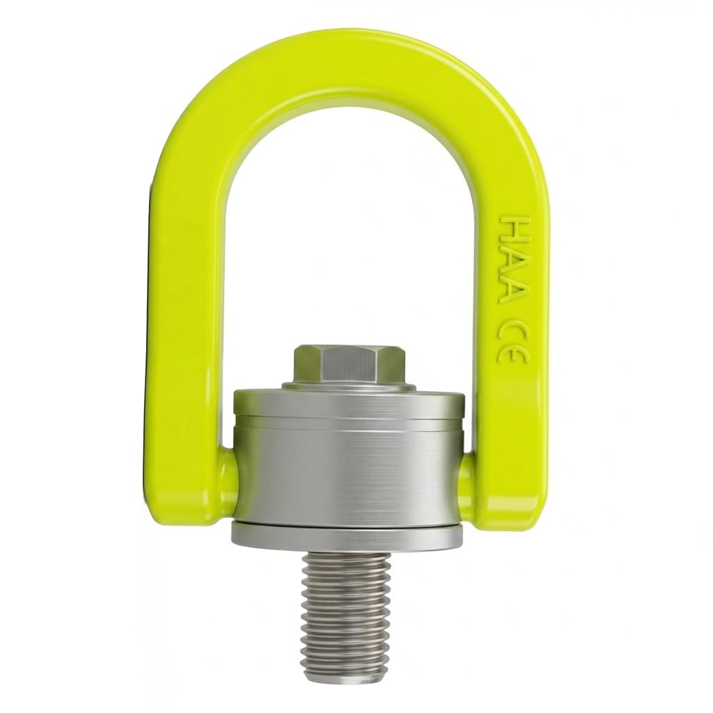 1 Pack Swivel Eye Bolt Hoist Ring 1" x 36 8800 lb 360° Rotation