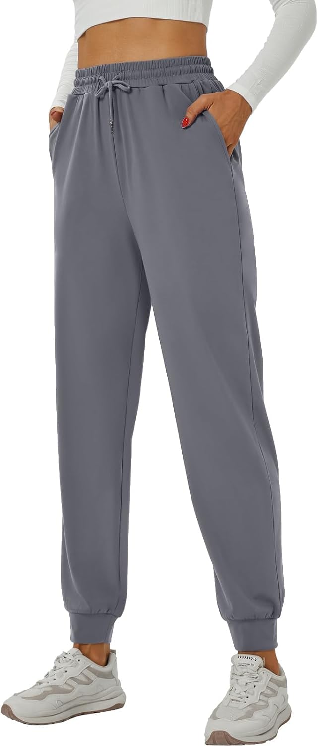 YOYOYOGA Women's Joggers Pants with Pockets Drawstring High Waisted Sweatpants Lounge Workout Running Track Pants