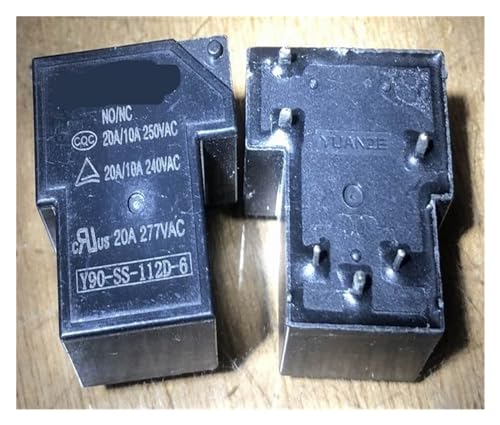 Relais Y90-SS-112D-6 12V à 6 broches pour circuit T90-1C-6P