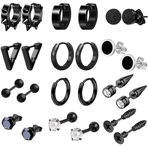 12 Paires Boucles d'Oreilles VELESAY Cover