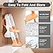 Potty Training Seat with Step Stool Ladder,Toddlers Toilet Potty Seat for Boys Girls,Kids Potty Training Seat-Splash Guard Safe Handle Anti-Slip Pads (Orange)