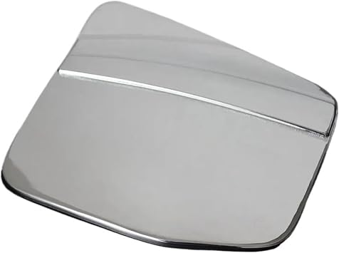 ABS Car Gas Fuel Tank Cap Cover Compatible with Isuzu D-max dmax 2012 2013 2014 2015 2016 2017 2018 2019 Accessories Double CabCHROME