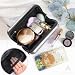 Imagen de GIUSOBG Bolsos Mujer Bandolera 18*11*6cm Bolso Mujer Pequeño Multifunción con Larga Desmontable Ajustable Correa de Hombro