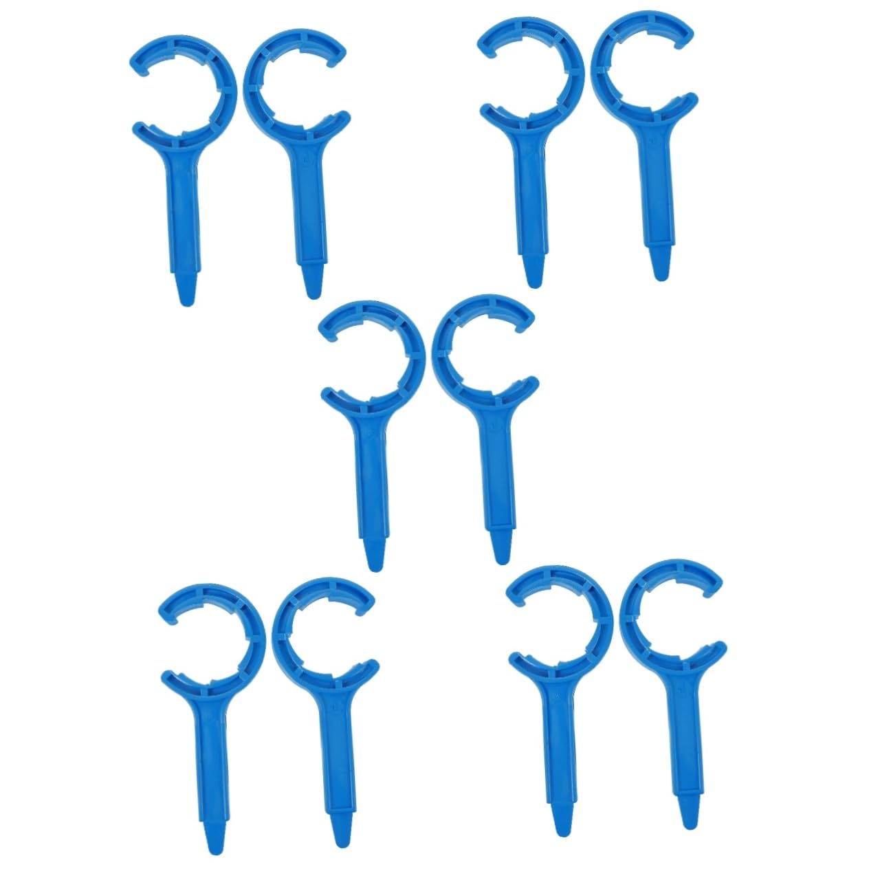 Ouvre-Bocal, ouvre-boîte, Lot de 10 Outils pour Ouvrir Les couvercles de seaux de Peinture, clé pour Une Ouverture et Une Fermeture faciles, Outil Multifonction pour Retirer Les seaux