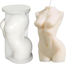 Candle Body Mould, Human Body Candle Mould, 3D Silicone Candle Shape, DIY Making Decorative Crafts for Candles Cakes Handmade