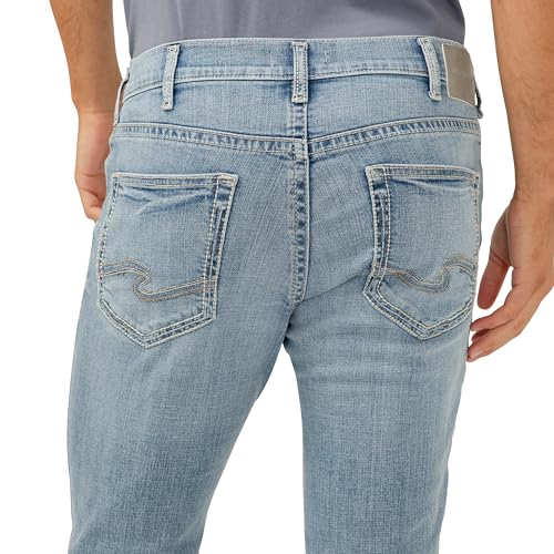 Image of Silver Jeans Co. Mens Jace Slim Fit Bootcut Jeans