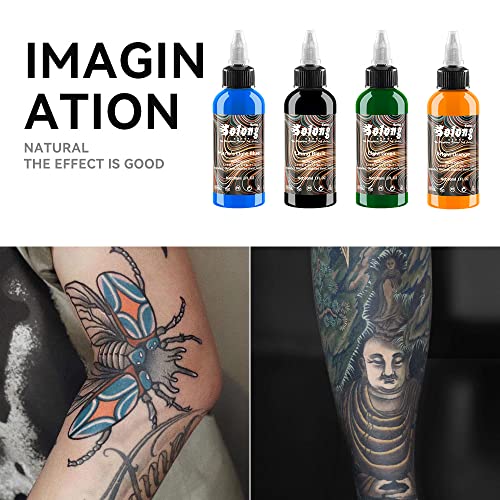 9Pcs Tattoo Ink Color Set, 1Oz (30Ml) Tattoo Supply Usa Pigment Kit Solong Tattoo Ink Set Ti302S-30-9 #TOP5