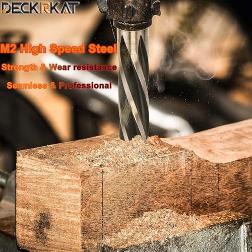 Deckrkat DECK-2439 3/8 Inch Reamer Drill Bit For Metal thumb #6