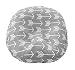 Water Resistant Removable Cover for Newborn Lounger | Unisex Gray Arrow Design | Premium Quality Soft Wipeable Fabric | Great Baby Shower Gift | Mila Millie (Gray Arrow)