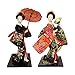 Siunwdiy Un Ensemble de 2 Geisha Kimono Doll Japonaise -Geisha Doll- 12 Pouces (30 cm), Poupée de Collection Kimono Asiatique Figurine Cadeau Décoration,#06,30cm