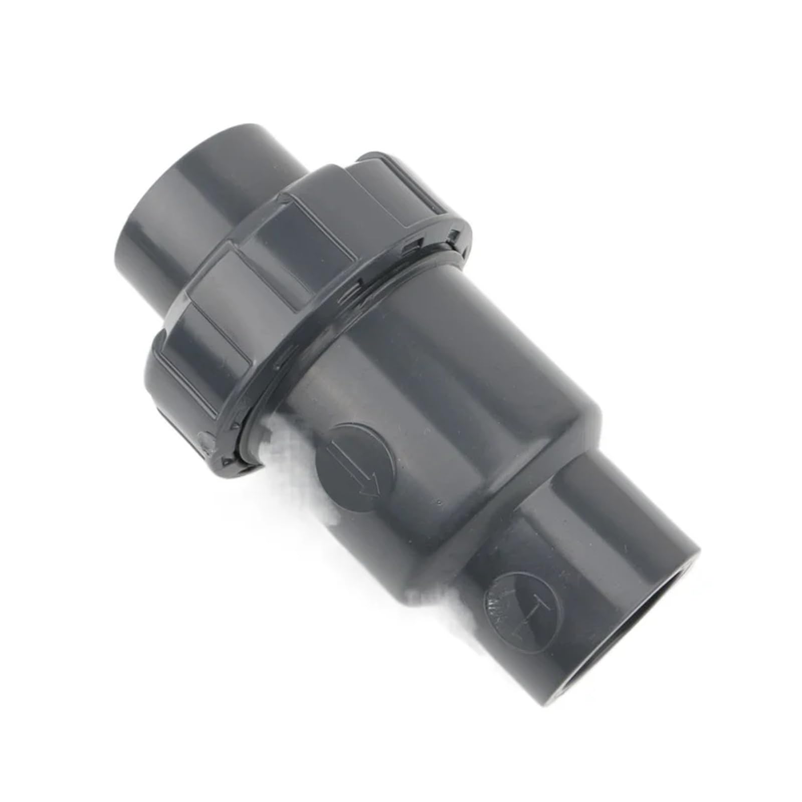 Clapet anti-retour en PVC pour irrigation d'aquarium et jardin, dispositif de contrôle du débit d'eau durable, 1 pièce