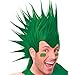 Amscan Party Ready Team Spirit Mohawk Wig (1 Piece), Green, 11 x 8"