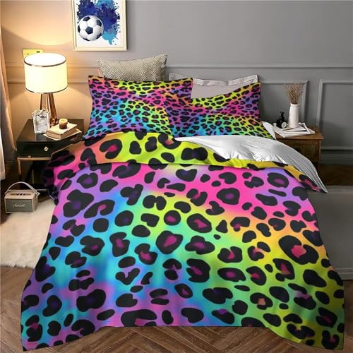 Housse de couette super douce effet 3D parure de lit confortable - 6