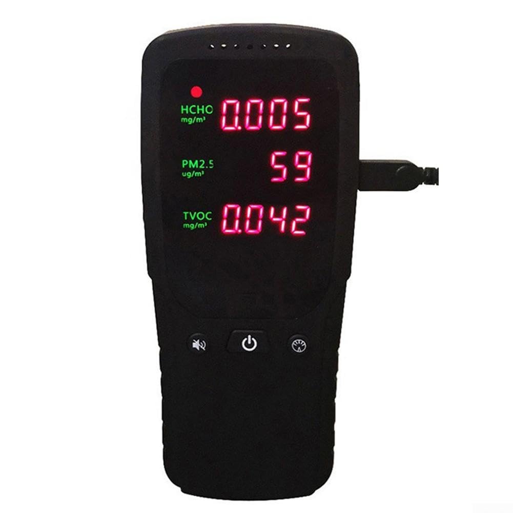 Medidor de calidad del aire PM2.5 HCHO TVOC Sensor