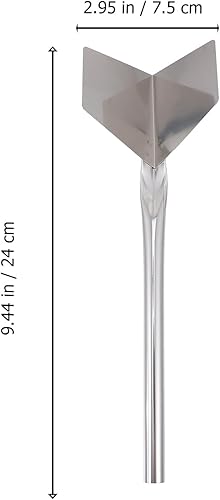 Miniatura 3 de DOITOOL 6 unids Drywall Hormigón herramienta con mango de acero inoxidable raspador paleta para acabado de esquina exterior enyesado herramientas