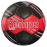 Kempa Buteo Fußballbälle rot/schwarz 3