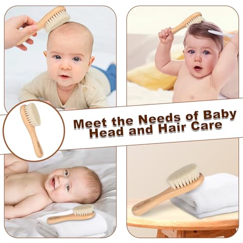 Debetool Baby Hair Brush, 2 Packs thumb #4