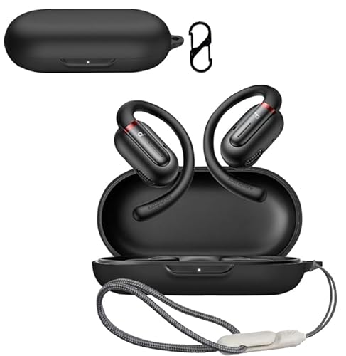 For Anker Soundcore V30i �P�[�X �J�o�[�yJYJIEJIE�z���C�����X �C���[�z�� �p �P�[�X �V���R�� �����܂܏[�d�\ ���s �ی�J�o�[ �L�Y�h�~ �ϏՌ� �h�� �h�o ���[ �S�ʕی� �[�d�֗� �h�k �y�ʏ��^ Anker Sou