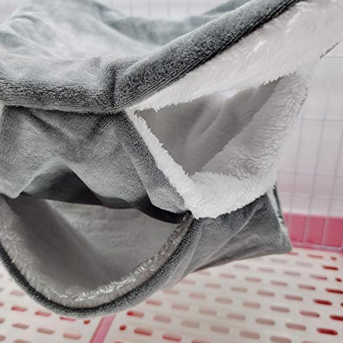 Leerking Guinea Pig Hammock, Rat Ferret Hammock For Cage Hamster 3 Tier Hanging Bed Hideout For Sugar Glider Small Animal Chinchilla Gerbil #TOP2