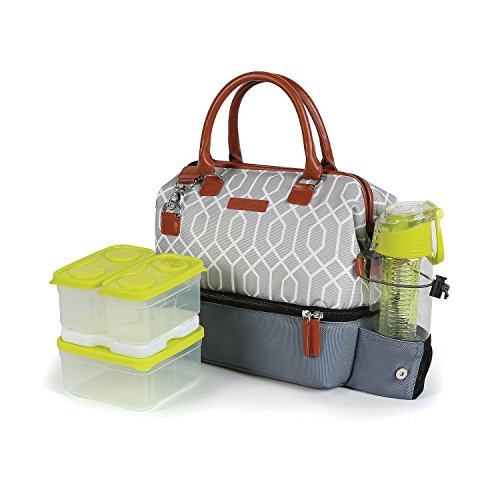 arctic zone lunch tote 9 piece set
