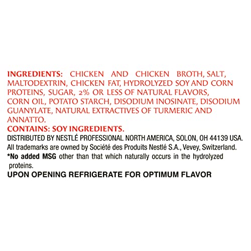 Maggi Chicken Base, Stock and Bouillon, Gluten Free, No MSG, Bulk 1 lb Tub (Pack of 6) - Thumbnail 4