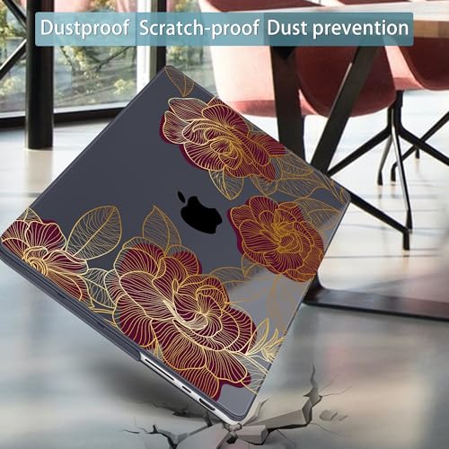 Funda para MacBook Pro 16 Rosa con Protector de Pantalla y Teclado 7