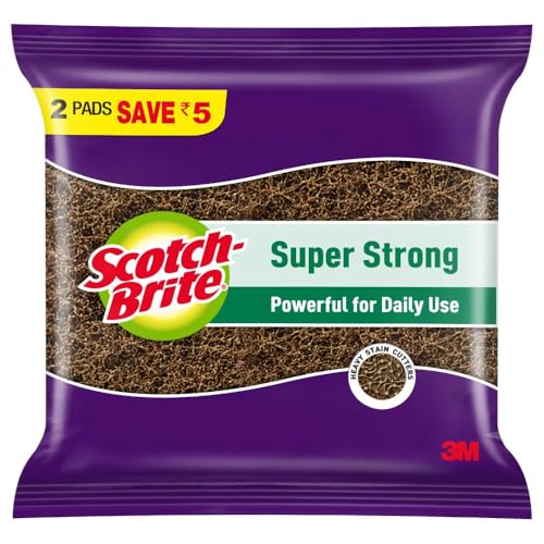 Image of Scotch Brite Heavy Duty Scrub Pad, Large, Count of 4
