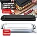 EATEX 8-Piece Deep Glass Casserole Dishes for Oven with Plastic Lids, Glass Baking Dishes for Oven, Rectangular Bakeware for Lasagna, Cooking, Leftovers, Kitchen, Freezer to Oven Dishwasher Safe
