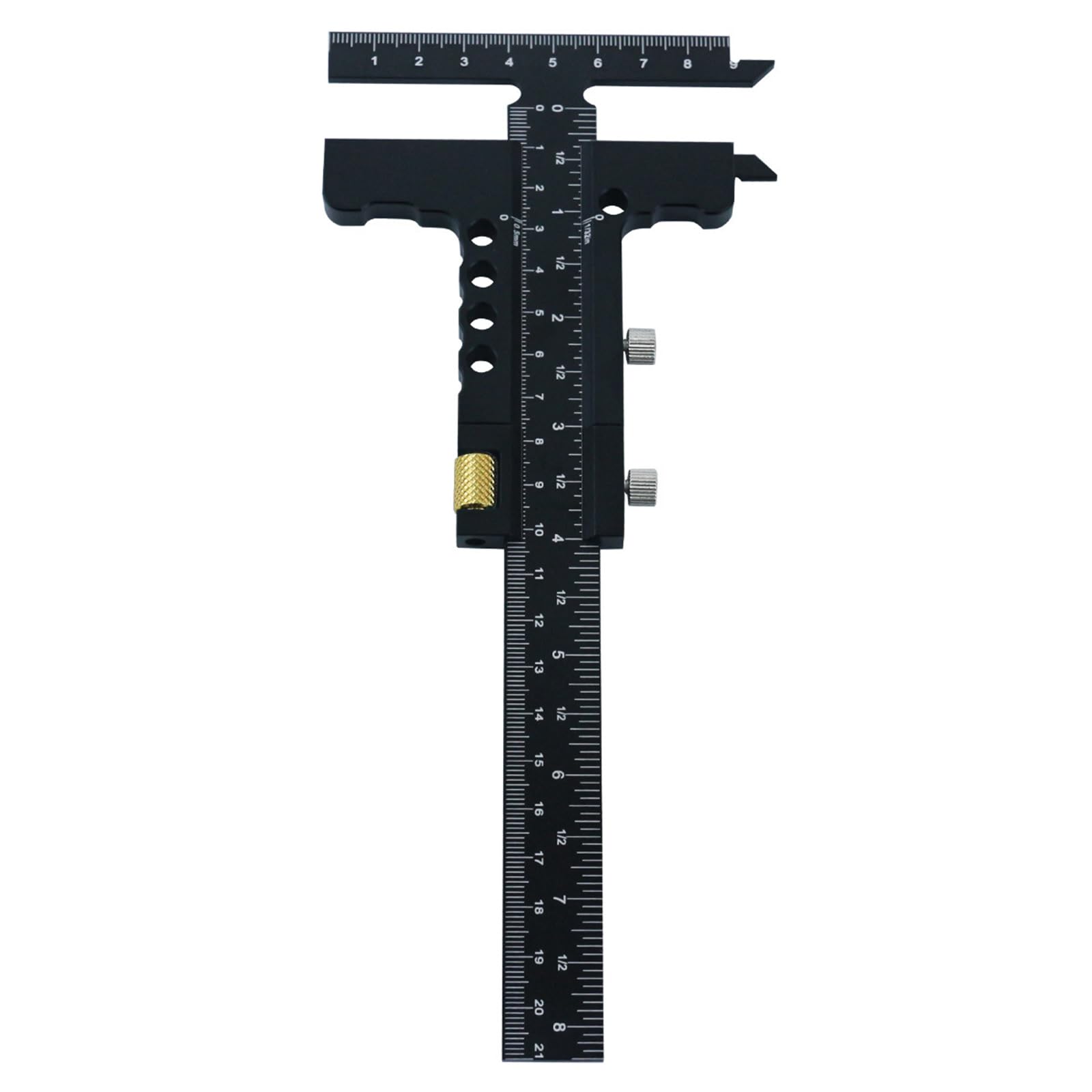 Woodworking Scriber Marking Line Ruler T Type Woodworking Ruler Layout and Measuring Tools Precisions Marking T Scribing Gauge